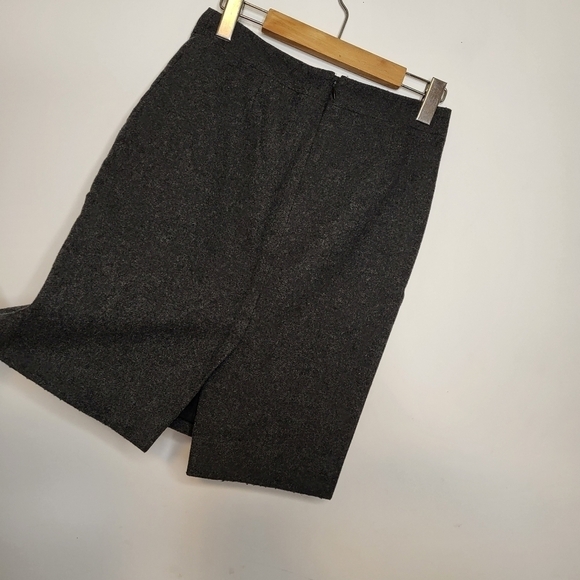 J.CREW "The Pencil Skirt" Wool Skirt  Size 00 - Picture 7 of 7